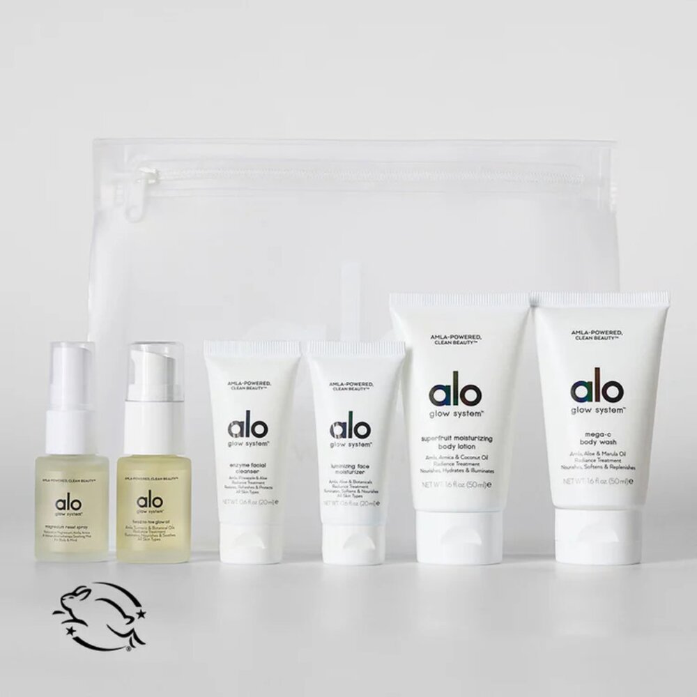 Brand New Alo Yoga Glow System Set
